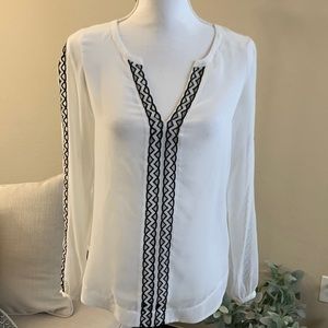 WHBM Sheer Top